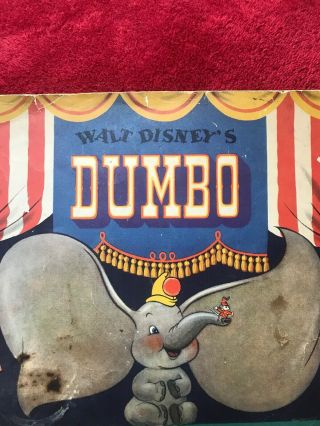 Walt Disney‘s Dumbo 1941 Vintage Collectible Book