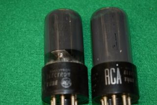 Rca 6v6gt Matched Audio Receiver Ham Vacuum Tubes Pair