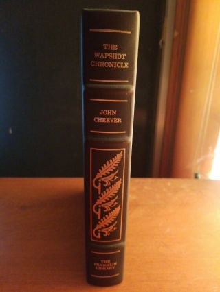 Signed 60 - Franklin Library - The Wapshot Chronicle - John Cheever - Leather