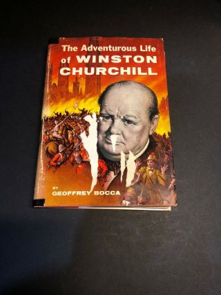 The Adventurous Life Of Winston Churchill By Geoffrey Bocca (hardcover)