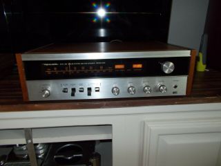 Vintage Realistic Sta - 46 Stereo Receiver With Wood Case