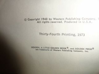 Little Red Riding Hood - A Little Golden Book - 1948 edition 4