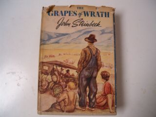 The Grapes Of Wrath,  1st.  Edition,  Ninth Printing,  1939
