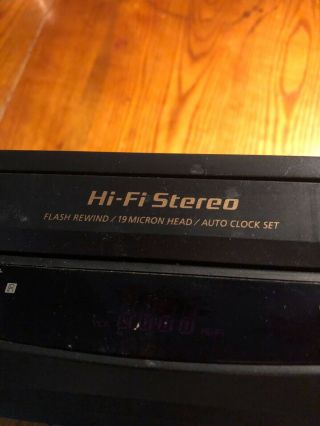 Sony SLV - N55 VHS VCR.  NO REMOTE 4