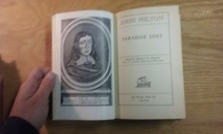 John Milton /1935 Paradise Lost By John Milton/ Blue Hardcover York: