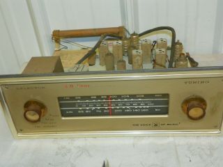 The Voice Of Music Tube Stereo Fm Stereo Tuning Selector From Console