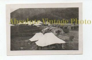 Old Hongkong Photograph 18 Field Ambulance Camp Tai Po Hong Kong Vintage 1940s