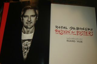 RAFAL OLBINSKI PASSION FOR POSTERS ART BOOK 1ST EDITION 2016 POLISH NUDE BEATLES 4
