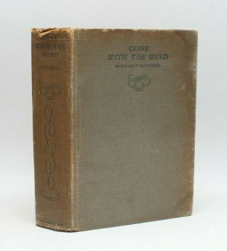 Gone With The Wind By Margaret Mitchell 1936 1st Ed.  August Printing
