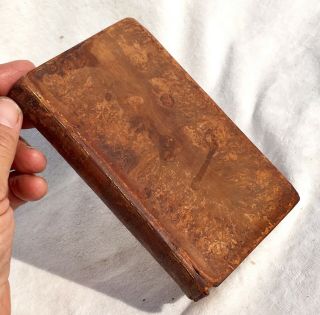 18th Century 1790 Leather Bound Plutarch 