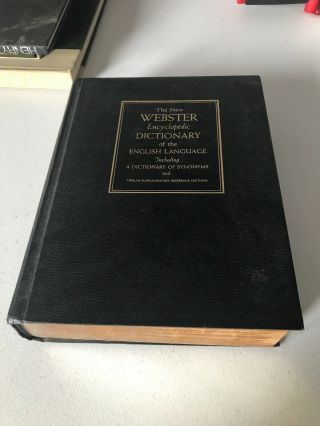 The Webster Encyclopedic Dictionary Of The English Language,  1980 Edition