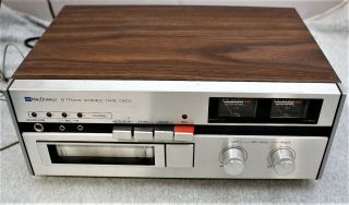 Vintage Macdonald 8 Track Stereo Tape Deck Model M 6402 /,