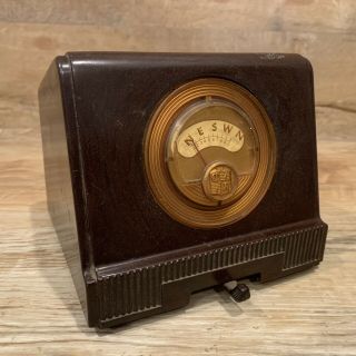 Vintage Cdr Rotor Tr - 11 Ham Radio Antenna Controller Art Deco Style -
