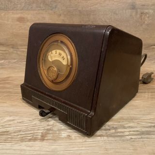 Vintage CDR Rotor TR - 11 Ham Radio Antenna Controller Art Deco Style - 3