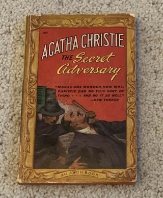 The Secret Adversary - Agatha Christie - Avon 100 - 1946 - Paperback