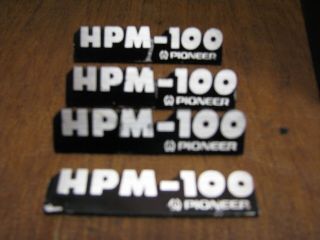 Pioneer Hpm 100 Speaker Logo 