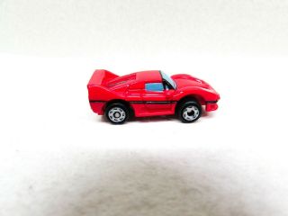 Vintage Micro Machines Ferrari F - 50 Red Mini Car 1994 Lgt