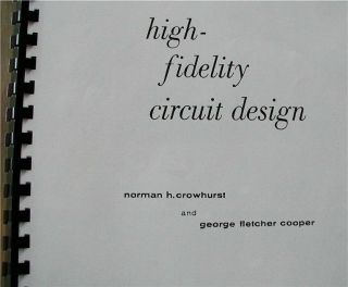 High - Fidelity Circuit Design (vacuum Tubes),  Mcintosh