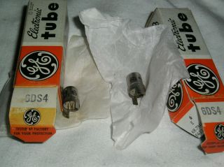 2 Nos Ge 6ds4 Nuvistor Tubes
