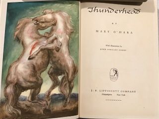 2 BOOK SET - My Friend Flicka (1941) & Thunderhead (1943) By Mary O’Hara 4