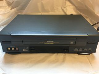 Toshiba W - 528 4 - Head Hi - Fi Video Cassette Recorder Vcr