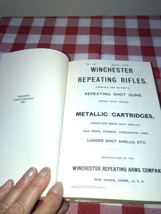 Winchester Repeating Arms Co Catalogs Reprint 1894 - 1895 Armory Publications 2