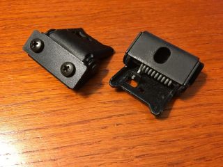 Sanyo Tp1005 Turntable Parts - Dust Cover Hinges (pair)