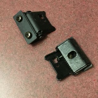 Sanyo Q25 Turntable Parts - Dust Cover Hinges (pair)