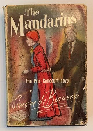 The Mandarins By Simone De Beauvoir (1956) Hardcover,  Good