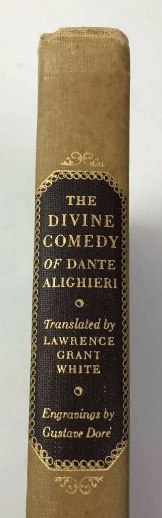 Dante Alighieri The Divine Comedy,  1948,  Pantheon Books,  Gustave Dore Illust.