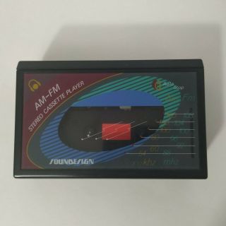 Soundesign Am/fm Portable Stereo Cassette Recorder - Model 4365blk -