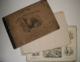 1862 - Victorian Book: Pictures Of Life & Character By John Leech,  2nd Series