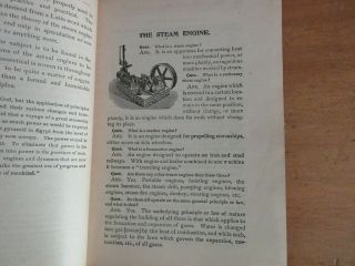 Old CATECHISM OF STEAM ENGINE Book MECHANIC LOCOMOTIVE FIRE PUMP TRAIN MACHINERY 3