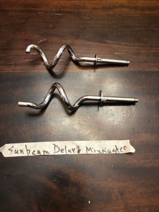 Vintage Sunbeam Mixmaster Deluxe Replacement Dough Hooks