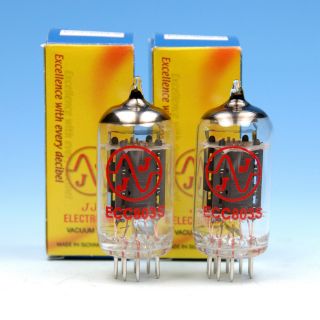Jj Electronic Ecc803s Matched Pair (2) Vacuum Tubes - In Factory Box