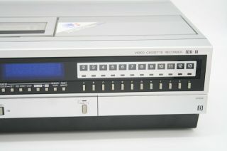 1984 Sanyo Model VCR 4400 Betamax VCR w/Remote 3