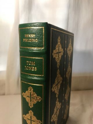 Tom Jones By Henry Fielding Franklin Library 100 Greatest All Time Gold Leather 2