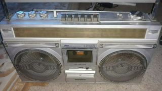 Vintage Sanyo M9935k Am Fm Boombox Ghetto Blaster Cassette Player