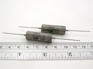 . 022uf 630v K40y - 9 Russian Pio Capacitor Pair -,  Matched To 1 Tolerance
