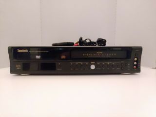 Symphonic VCR/DVD Combo Wf802 2