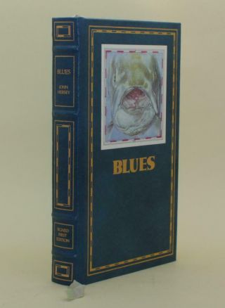 Franklin Library Signed 1st Edition Blues By John Hersey Leather Bound Book