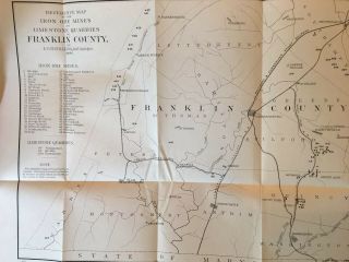 Geological Survey Of Pennsylvania,  1886 Annual Report Mining,  Maps 5