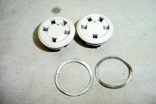 Two Nos Amphenol Uy 5 Pin Ceramic Vacuum Tube Sockets
