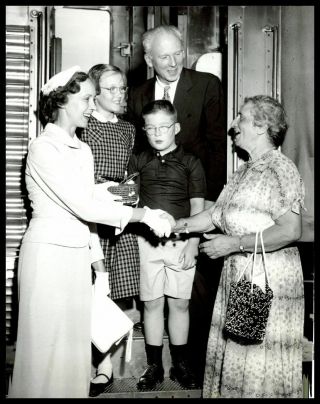 1955 Leroy Anderson,  Wife & Kids Vintage Photo Boston Pops Composer