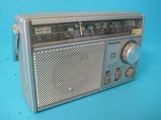 CLASSIC VINTAGE PANASONIC 4 BAND TV SOUND RADIO MODEL RF - 1070D GREAT 3