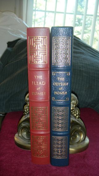 The Iliad Of Homer And The Odyssey Of Homer Easton Press