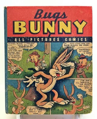 1944 Bugs Bunny All Pictures Comics 1435 Big/better Little Book Blb