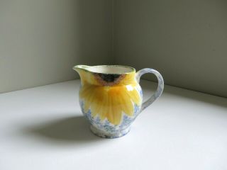 Vtg Poole Pottery For Whittard Chelsea Sunflower Vincent Milk Jug / Creamer