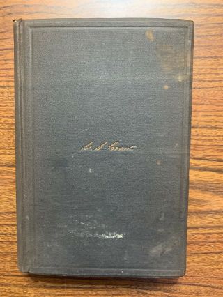 Old Life Of General Ulysses S.  Grant Book 1868 Civil War Army Military Biography
