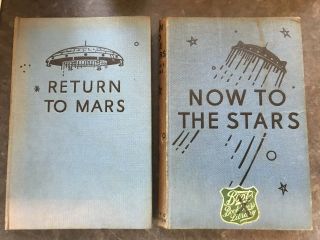 1955/6 1st Editions W.  E.  Johns (biggles Author) Return To Mars,  Now To The Stars